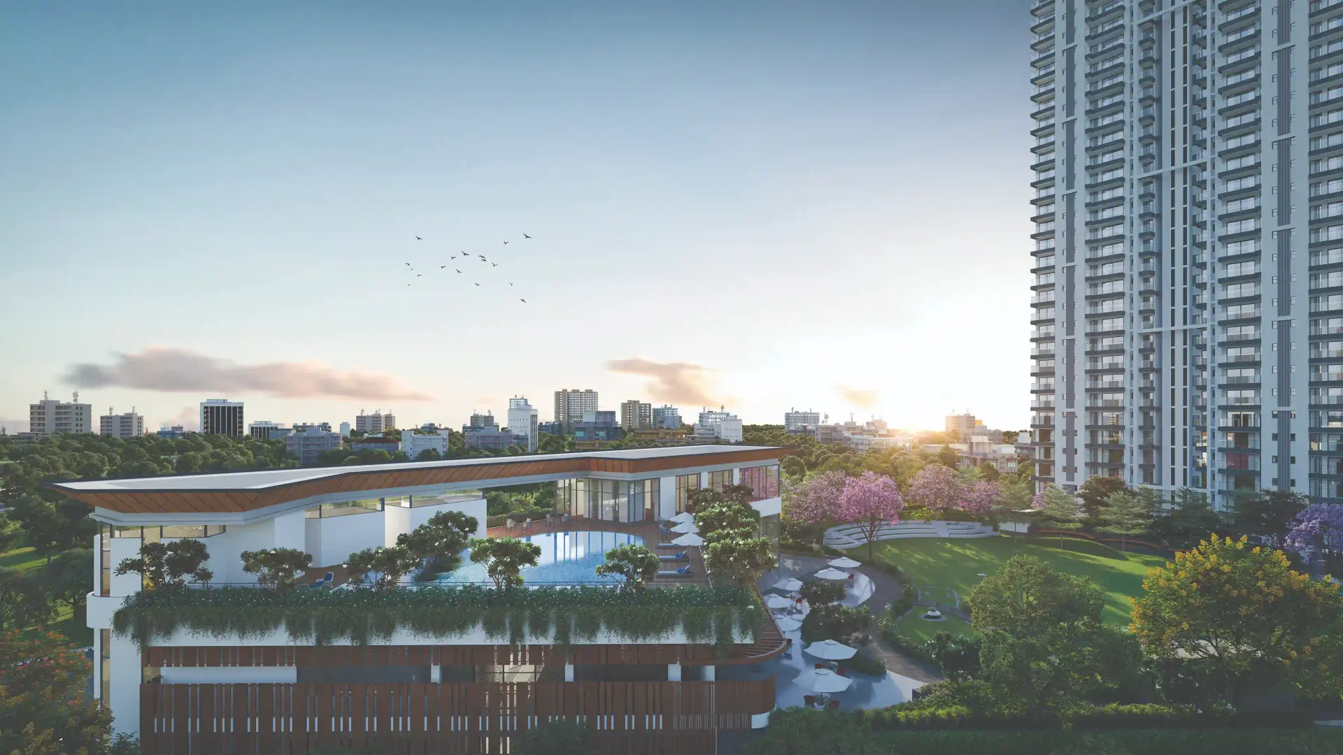Emaar Urban Ascent &mdash; Clubhouse &amp; Infinity Pool