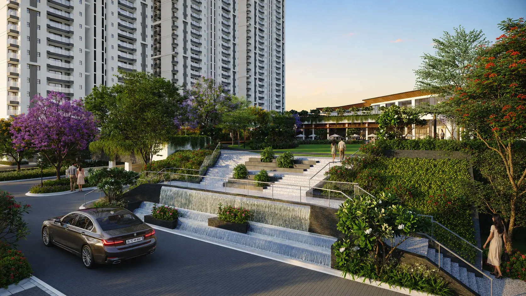 Emaar Urban Ascent &mdash; Waterfall Cascade &amp; Landscape