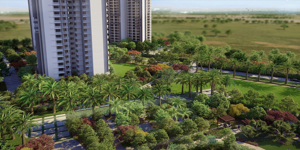 Godrej Meridien &mdash; Landscape Deck