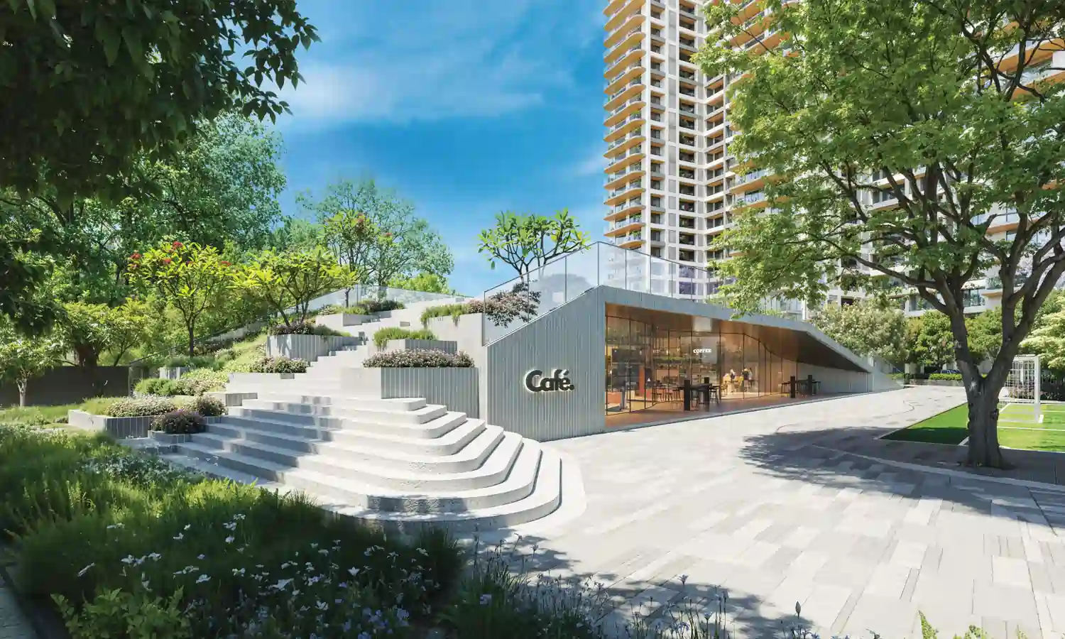 Indiabulls Heights - Amenities Deck