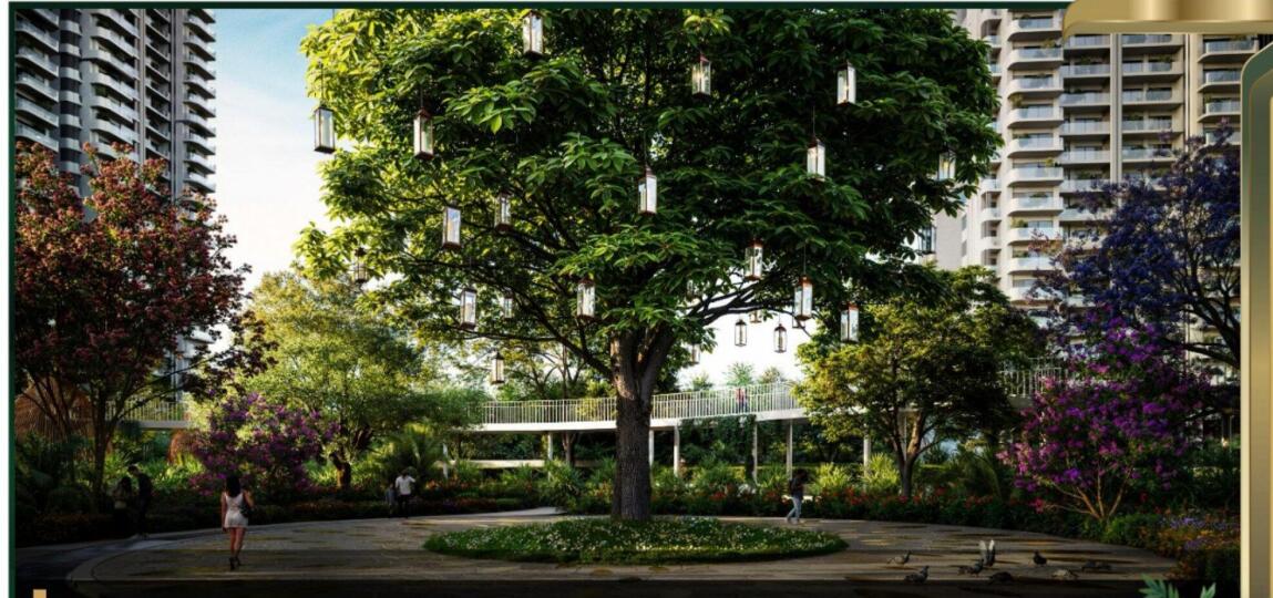 M3M Elie Saab — Landscaped Central Garden