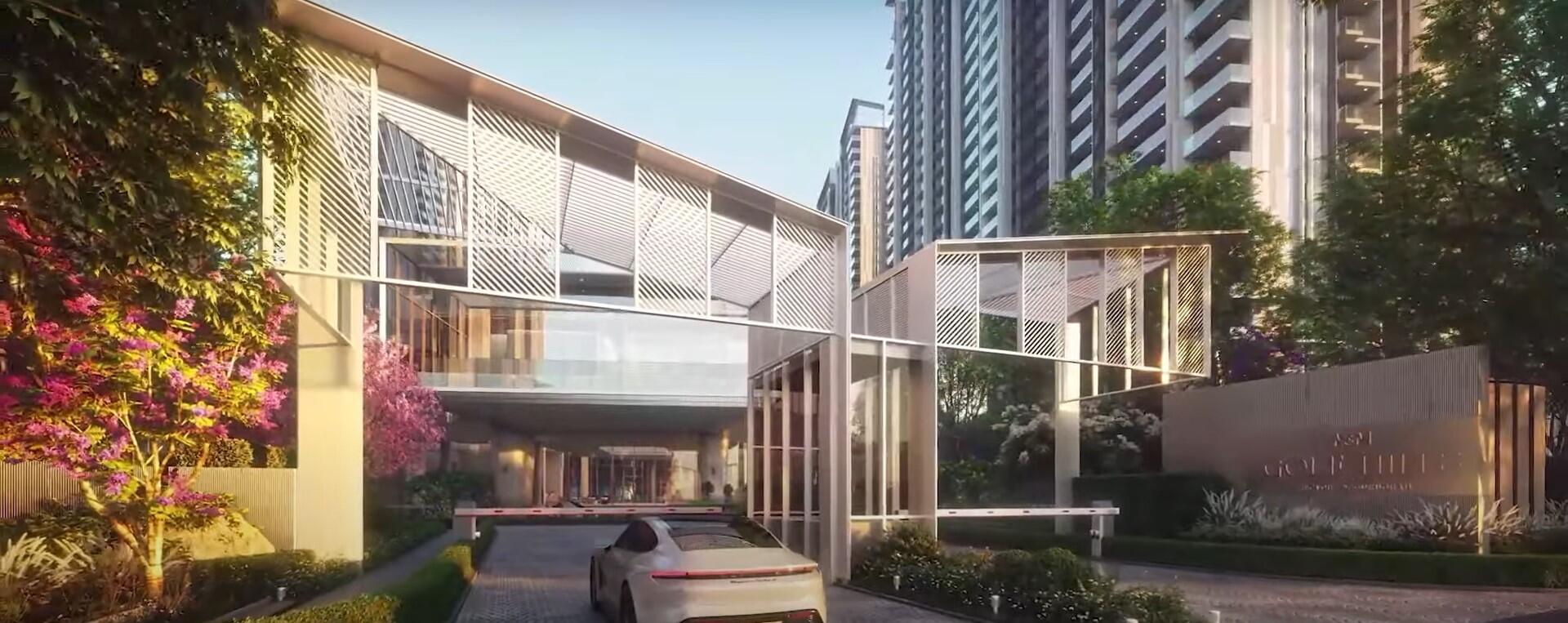 M3M Golf Hills &mdash; Tower Elevation