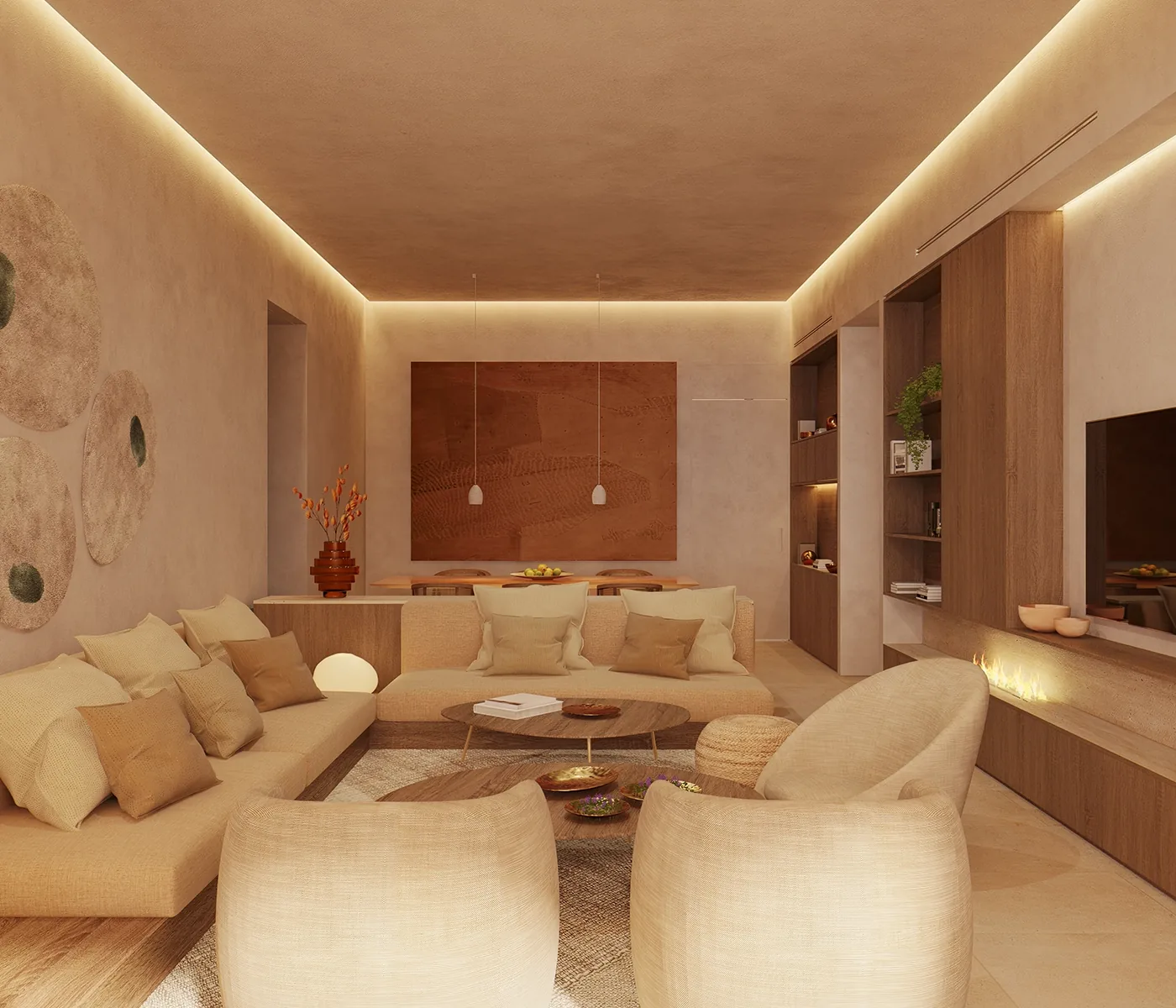 Omara Living Room &mdash; One Residence Per Core