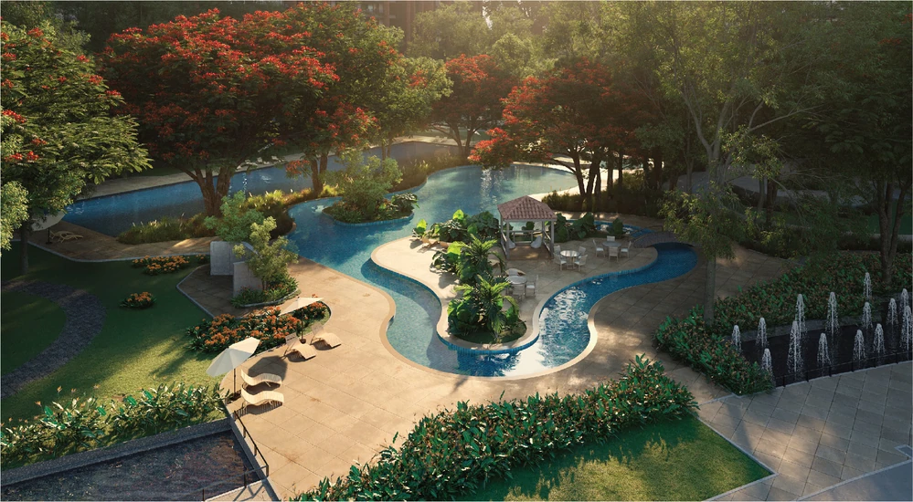 Sobha Aranya — Swimming Pool